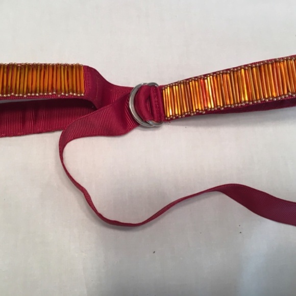 Elegant Burgundy and Gold Women\'s Belt main image 8